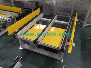  Heavy Load Pallet Chain Conveyor System with Support Roller