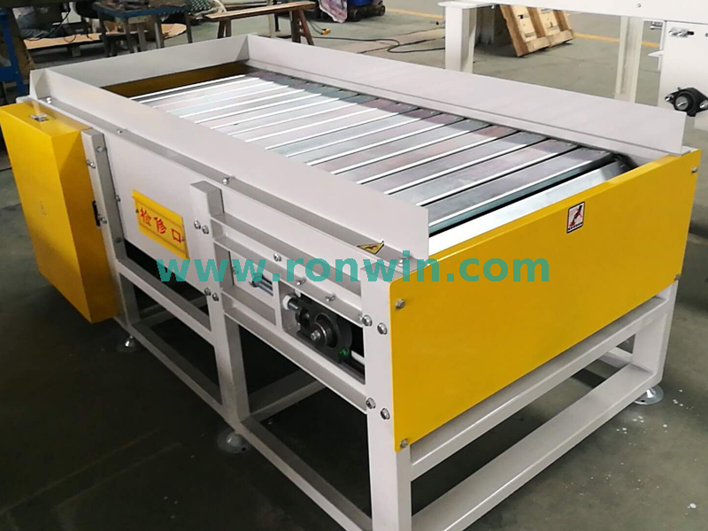 Automatic Table Top Steel Slat Chain Conveyor System