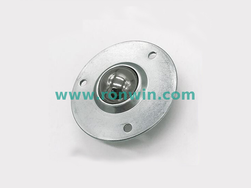 Optional Material and Dimensions Round Flange Fixing Ball Transfer Unit
