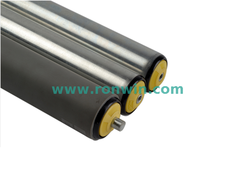 Anticorrosive PVC Sleeve Carbon Steel Gravity Conveyor Roller