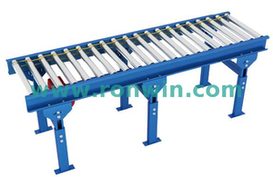 Straight Double Grooved Round Belt Driven Roller Conveyor